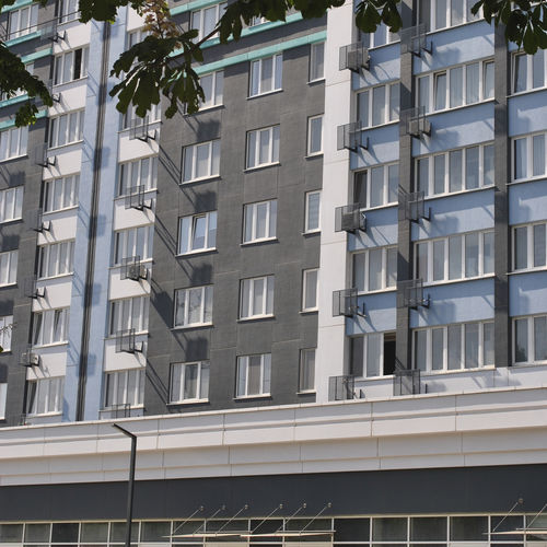 Fenêtre en verre - PARITET LLC - en PVC / battante / fixe