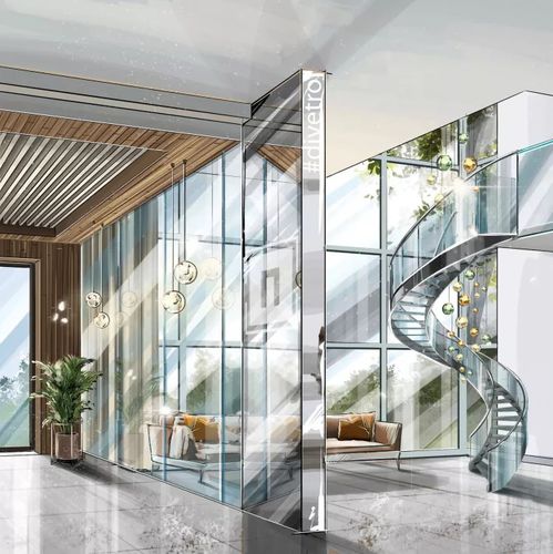 Colonne en verre - PARITET LLC - décorative