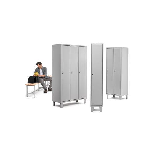 Casier vestiaire en acier - NEO MD - COMERCIAL DE INDUSTRIAS REUNIDAS, S.A. - à clé / professionnel / sécurisé