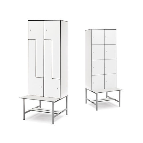 Casier vestiaire en HPL - FENOLIC F-AL - COMERCIAL DE INDUSTRIAS REUNIDAS, S.A. - en métal / en acier / en inox