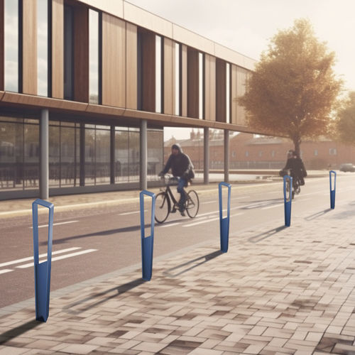 Abri vélo modulaire - PLAZA - Floema - durable / en plastique / en métal