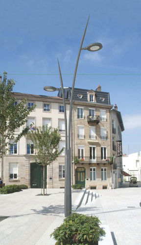 Mât d'éclairage - VENGO / VENGA - ECLATEC International - en acier / en fer forgé / en fonte d'aluminium