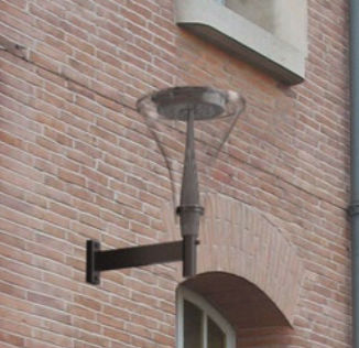 Console pour lampadaire urbain en acier galvanisé - LUXEM - ECLATEC International