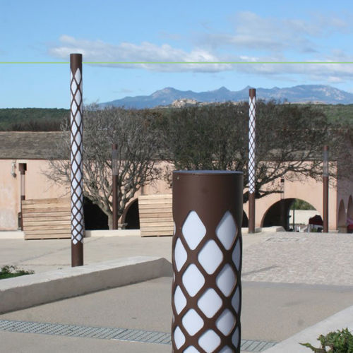 Colonne lumineuse contemporaine - KEO/KEA - ECLATEC International - en polycarbonate / en aluminium peint / à LED