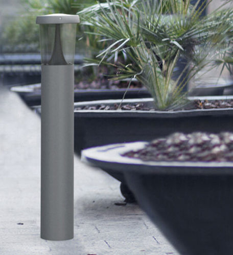 Borne d'éclairage de jardin - TEO - ECLATEC International - urbaine / contemporaine / en fonte d'aluminium