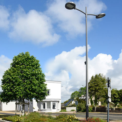 Lampadaire en aluminium - TSANA - ECLATEC International - urbain / de jardin / contemporain