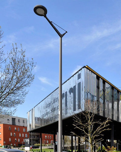 Lampadaire en fonte d'aluminium - ELIPT - ECLATEC International - urbain / contemporain / en PMMA