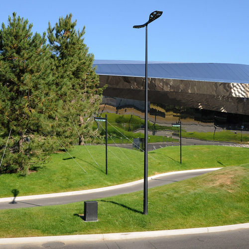 Lampadaire urbain - ALOA - ECLATEC International - de jardin / contemporain / en fonte d'aluminium