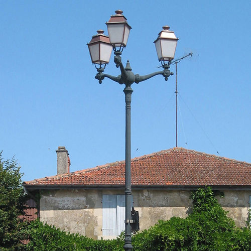 Console pour lampadaire urbain en fonte - CONCORDE - ECLATEC International