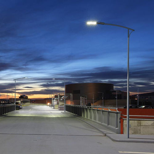 Console pour lampadaire urbain en acier galvanisé - ARCOS GR 13 - ECLATEC International - en acier