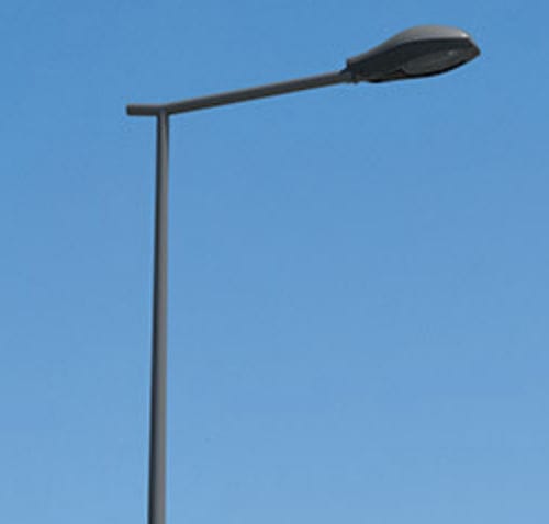 Console pour lampadaire urbain en acier à revêtement par poudre - KARMA - ECLATEC International
