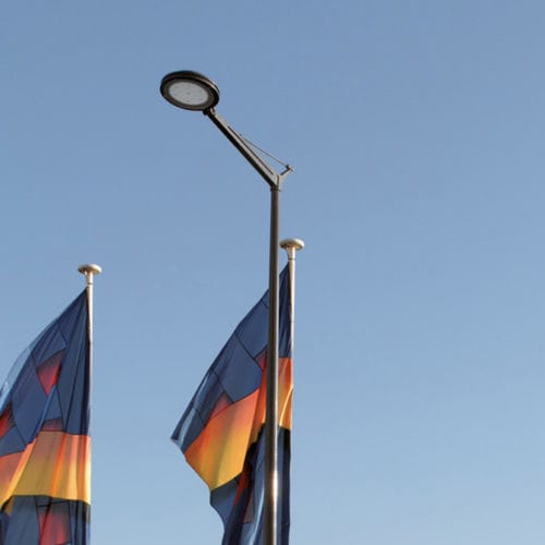 Console pour lampadaire urbain en fonte d'aluminium - ACCORD - ECLATEC International