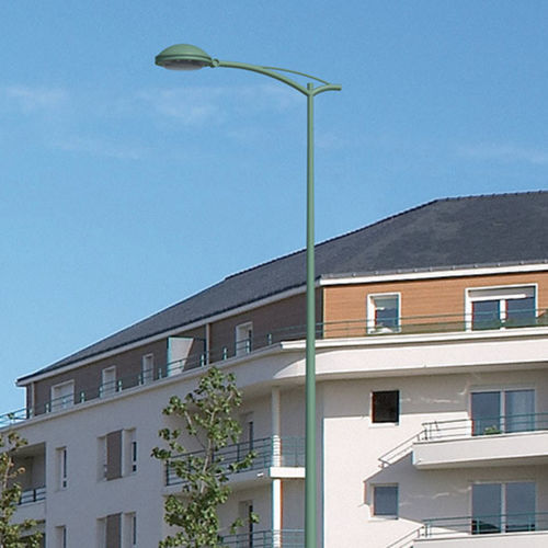 Console pour lampadaire urbain en acier à revêtement par poudre - CHANTEREINE - ECLATEC International