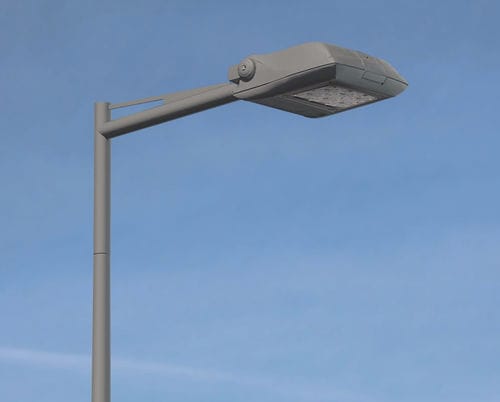 Console pour lampadaire urbain en acier galvanisé - EQUERRE - ECLATEC International