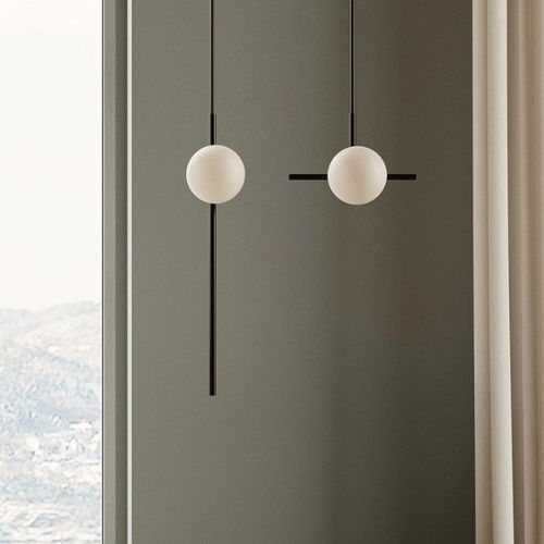 Suspension - ROXANNE - Robin Lamps - en opale / contemporaine / d'intérieur