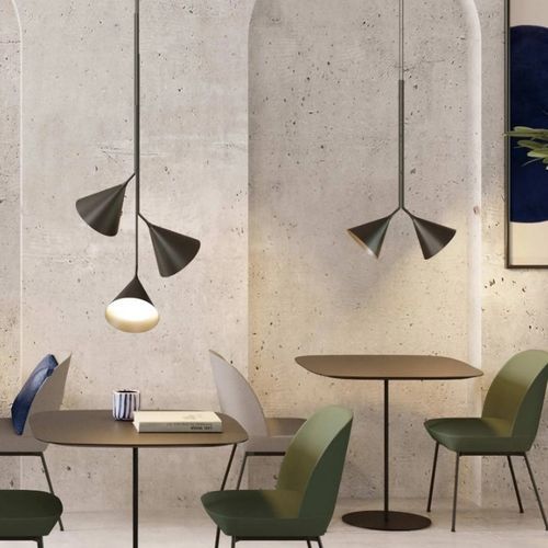 Suspension - RUBI - Robin Lamps - en fer / en verre / contemporaine