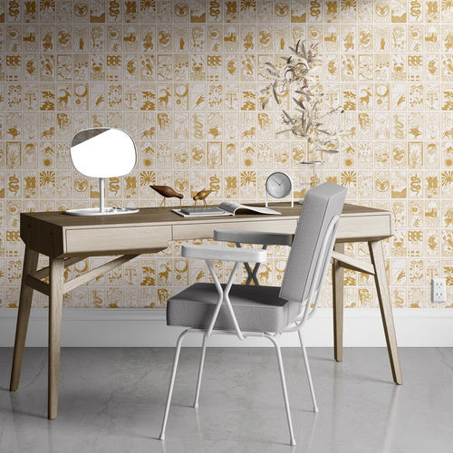 Papier peint design original - WHAT'S YOUR SIGN? - XAWD - à motif / couleur personnalisable / imprimé