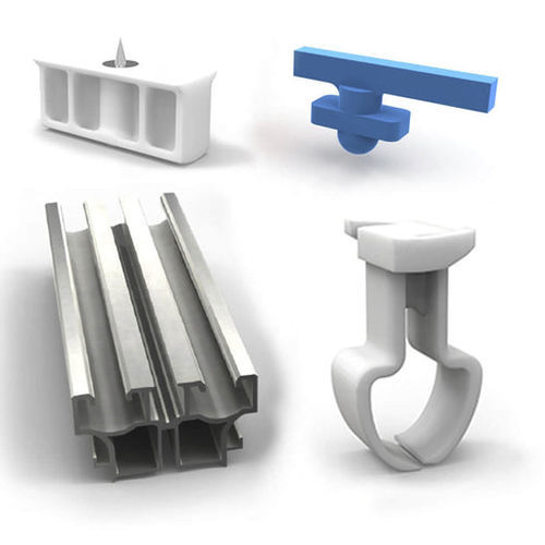 Système de fixation en plastique - EXTERPARK BAMBOO - Exterpark - aluminium / pour plancher / pour extérieur