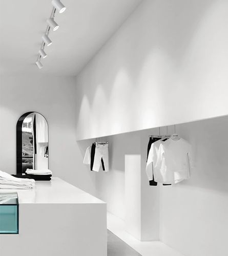 Éclairage sur rail à LED - FAZ - LICALUX LIGHTING - rond / en aluminium / professionnel