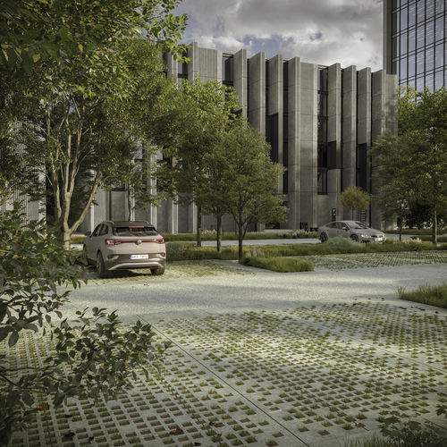 Pavé en béton - BRUTAL - Deer Concrete - d'extérieur / de terrasse / de jardin