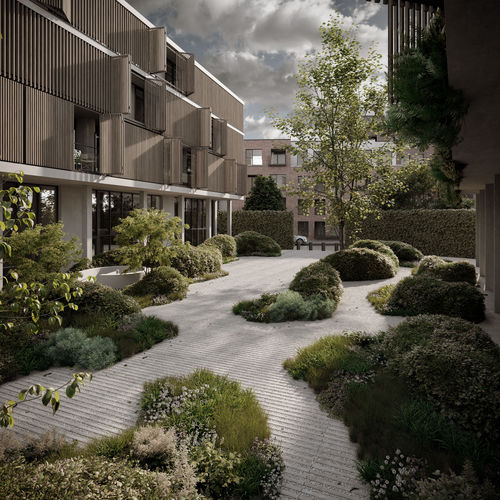 Pavé en béton - STRAIGHT - Deer Concrete - d'extérieur / de terrasse / de jardin