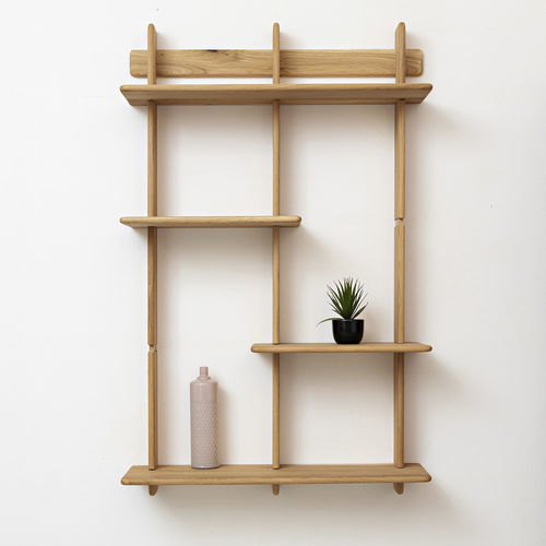 Étagère murale - B - Pommier Furniture - design scandinave / en chêne / en noyer