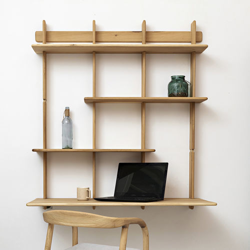 Étagère murale - D - Pommier Furniture - design scandinave / en chêne / en noyer