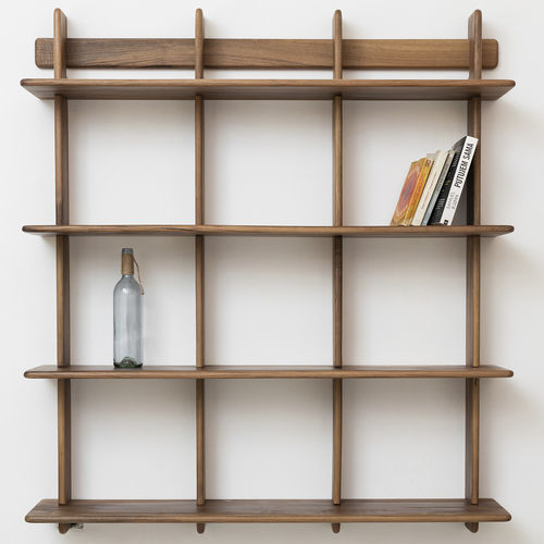 Étagère murale - E - Pommier Furniture - design scandinave / en chêne / en noyer