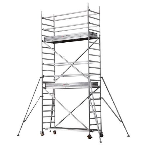 Échafaudage en aluminium - SATURNE series - FORTAL - grande hauteur / sur roulettes