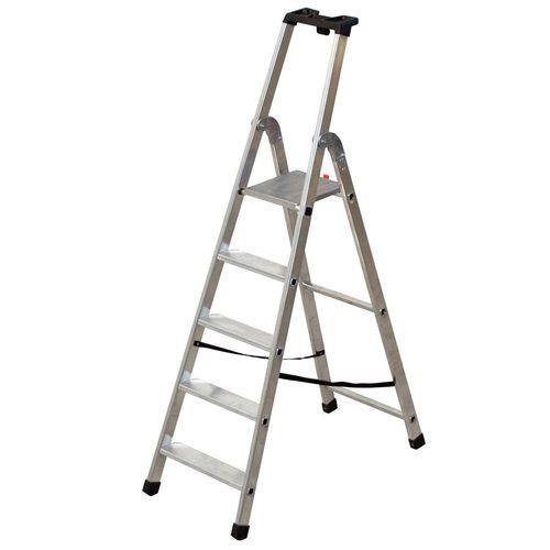Escabeau professionnel en acier - EF  - FORTAL - d'extérieur / d'intérieur