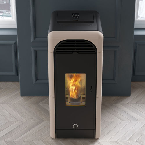 Poêle à granulés - Berry90+ - EK63 - 5 kW - 10 kW / 0 - 5 kW / à poser