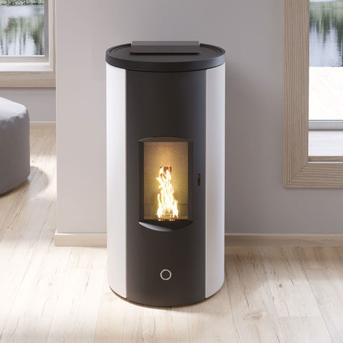 Poêle à granulés - Like80 - EK63 - 5 kW - 10 kW / 0 - 5 kW / à poser