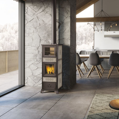 Poêle à bois - Decor C Evo - EK63 - 7,5 kW / à poser / classique