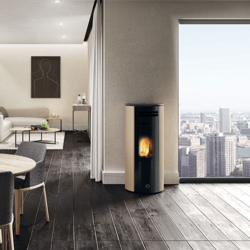 Poêle à granulés - Spy110+ - EK63 - 5 kW - 10 kW / 0 - 5 kW / à poser