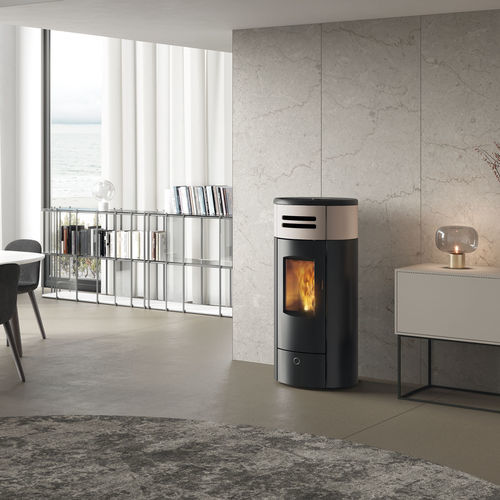 Poêle à granulés - Yung130++ - EK63 - 5 kW - 10 kW / 0 - 5 kW / 10 kW - 20 kW