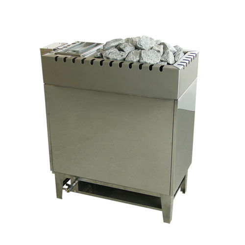 Poêle de sauna électrique - VG 70 - EWALD LANG - 10 kW - 20 kW / au sol / en acier chromé