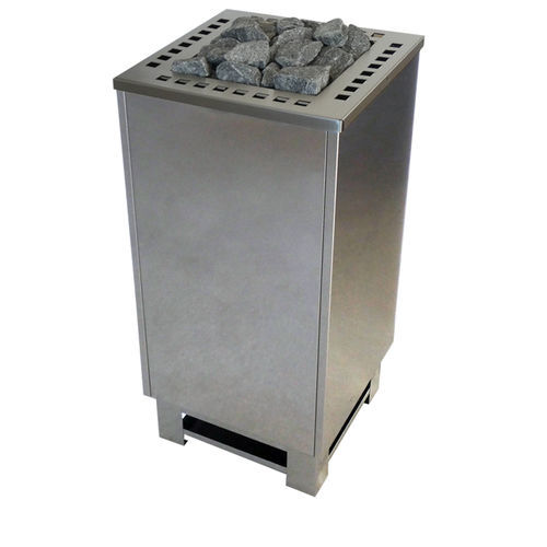 Poêle de sauna électrique - KUBO-K38I - EWALD LANG - 5 kW - 10 kW / 10 kW - 20 kW / au sol