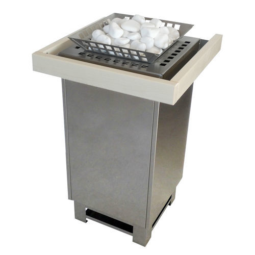 Poêle de sauna électrique - KUBO-K38I SK - EWALD LANG - 5 kW - 10 kW / 10 kW - 20 kW / au sol