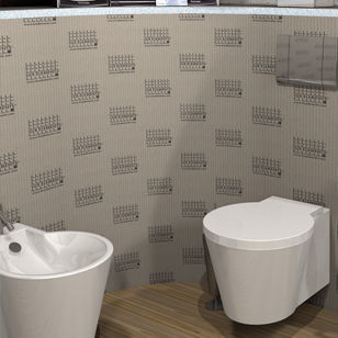 Panneau de construction en mousse - ELEMENT-SQ - LUX ELEMENTS - de bardage / mural / pour salle de bain