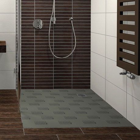 Receveur de douche d'angle - TUB-H - LUX ELEMENTS - surélevé / en mousse / sur mesure
