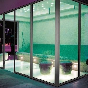 Cloison fixe - CONCEPT-DOOR-GFZ - LUX ELEMENTS - vitrée / en aluminium / en acier