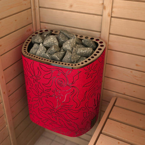 Poêle de sauna électrique - SCANDIFIRE - Sawo - 0 - 5 kW / 5 kW - 10 kW / mural