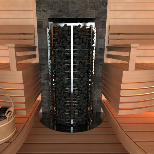 Poêle de sauna électrique - TOWER - Sawo - 0 - 5 kW / 10 kW - 20 kW / 20 kW - 50 kW