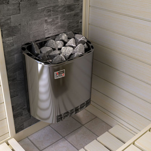Poêle de sauna électrique - SCANDIA - Sawo - 0 - 5 kW / 5 kW - 10 kW / mural