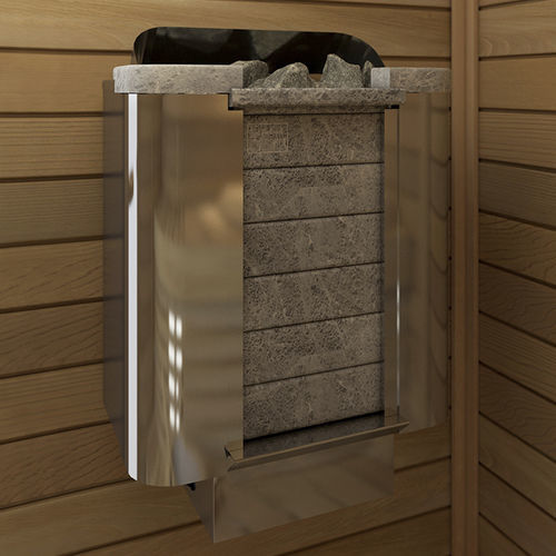 Poêle de sauna électrique - CUMULUS - Sawo - 0 - 5 kW / 5 kW - 10 kW / mural