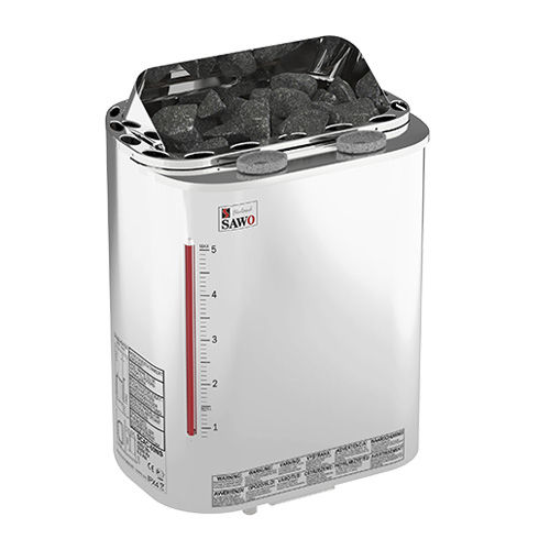 Poêle de sauna électrique - SCANDIA COMBI - Sawo - 9 kW / 6 kW / 8 kW