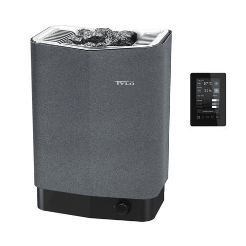 Poêle de sauna électrique - SENSE ELITE - Tylö - 5 kW - 10 kW / au sol / en métal