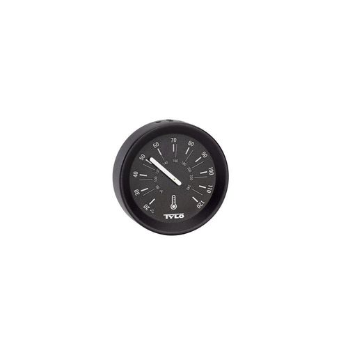 Thermomètre pour sauna - BRILLIANT BLACK - Tylö - analogique / °C / °F