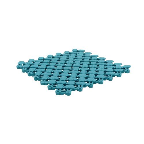 Tapis De Douche Antidérapant 53x53 Cm - PVC Italien, Antibactérien, Avec Ventouses, Résistant à La Moisissure