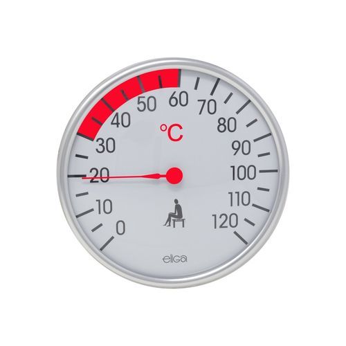 Thermomètre pour sauna - 83118 - Eliga - analogique / °C / mural